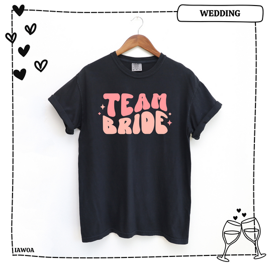Team Bride Adult Shirt- Wedding 12
