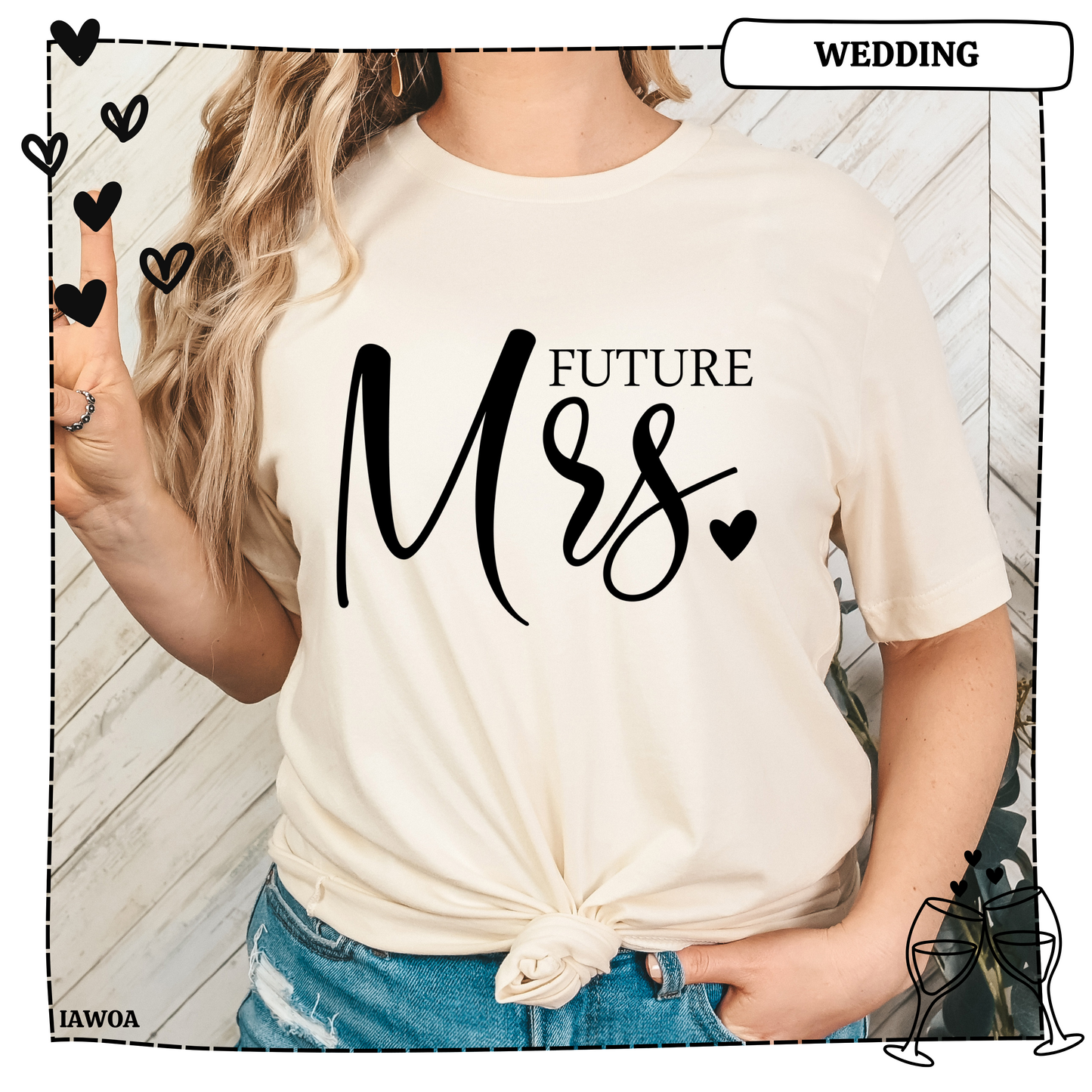 Future Mrs Adult Shirt- Wedding 9
