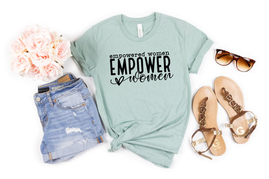 Empowered Women Empower Women Adult Shirt- Women Empowerment 15