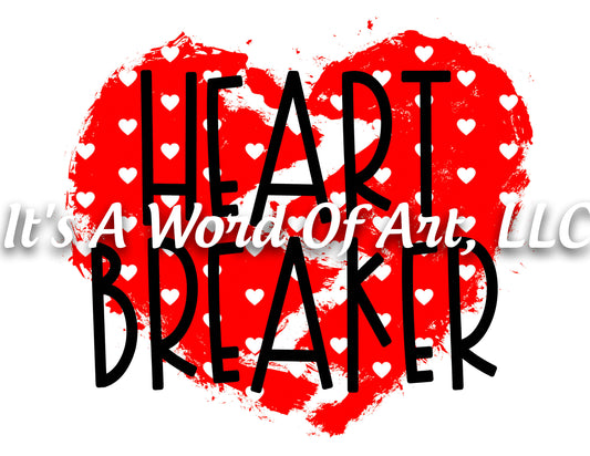 Valentines Day 14 - Heart Breaker Polka Dot - Sublimation Transfer Set/Ready To Press Sublimation Transfer/Sublimation Transfer