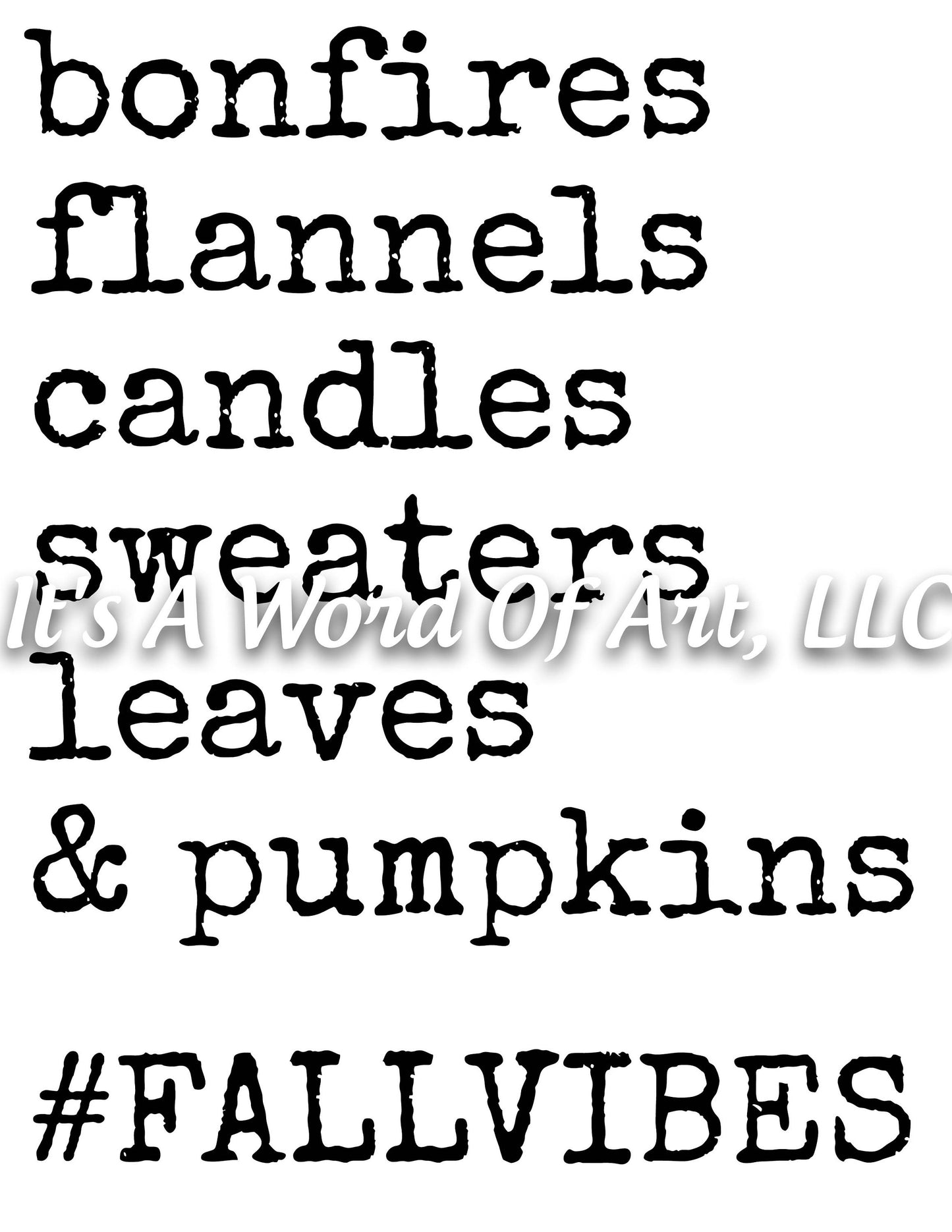 Fall 73 - Bonfires Flannels Candles Sweaters Leaves Fall Vibes- Sublimation Transfer Set/Ready To Press Sublimation Transfer Sub Transfer