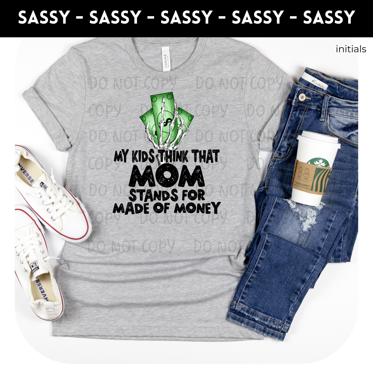 Mom Stands For Made Of Money Adult Shirt- Mom Life 379