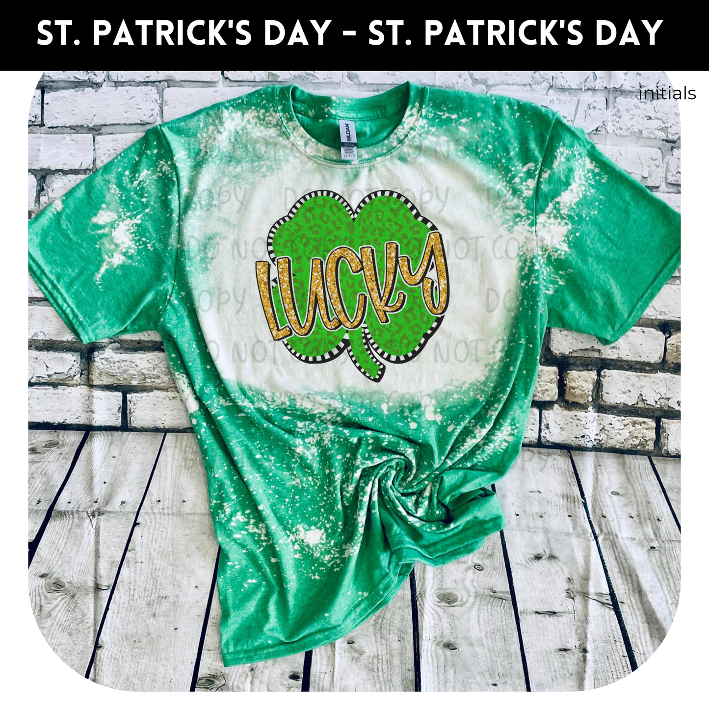 Lucky Shamrock Adult Shirt- St. Patricks 62